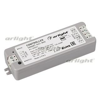 Контроллер SMART-K21-MIX (12-24V, 2x5A, 2.4G) (Arlight, IP20 Пластик, 5 лет)
