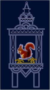 Инсталляция <Пушкин> Белочка (2540*1120)