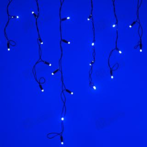 Светодиодная гирлянда ARD-EDGE-CLASSIC-2400x600-BLACK-88LED-FLASH BLUE (230V, 6W) (Ardecoled, IP65)