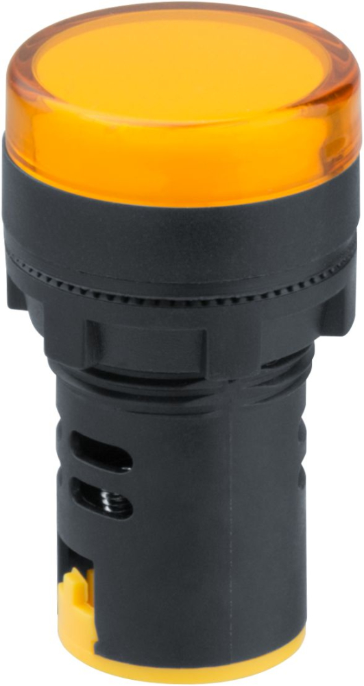Лампа индикаторная Navigator 82 802 NBI-I-AD22-230-Y желтая d22мм 230В AC/DC