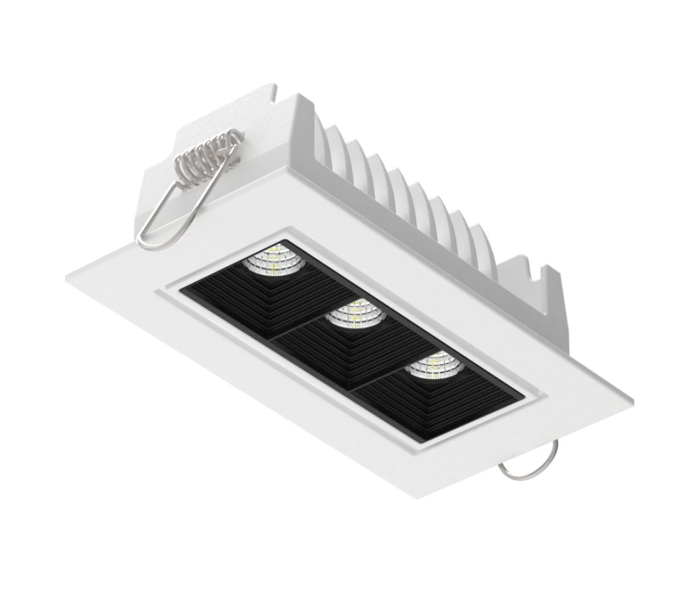 Светодиодный светильник VARTON DL-Stellar встраиваемый поворотный 120x62x45 мм 8 Вт 3000 K 34° белый