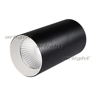 Светильник накладной SP-POLO-R85-1-15W Warm White 40deg (Black, White Ring) (Arlight, IP20 Металл, 3 года)