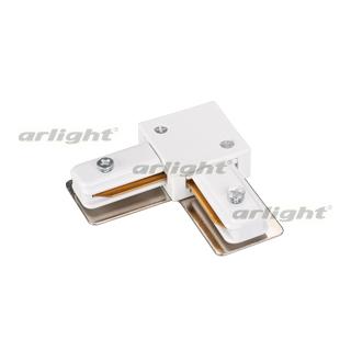 Коннектор угловой LGD-2TR-CON-L-WH (C) (Arlight, IP20 Пластик, 3 года)