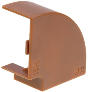 ELECOR Поворот 90град КМП 12х12 дуб (4шт/компл) IEK