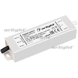 Блок питания ARPV-24015-B (24V, 0.6A, 15W) (Arlight, IP67 Металл, 3 года)