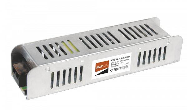 Драйвер BSPS 24V 10,00A=240W IP20 3 г.гар. Jazzway