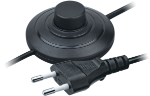 Шнур Navigator 61 601 NPS-FS01-170-2x0.5-BL 1.7м с выкл. черный