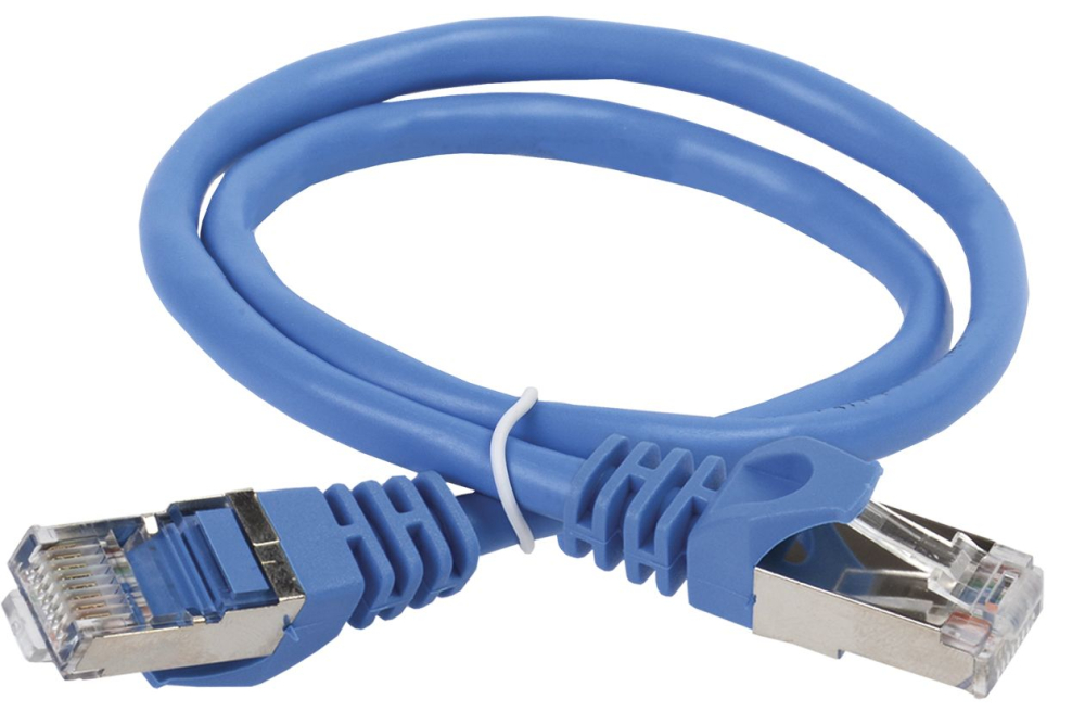 ITK Коммутационный шнур кат. 6 FTP PVC 0,5м синий