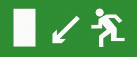 ЭП07 Налево вниз 140x280 мм