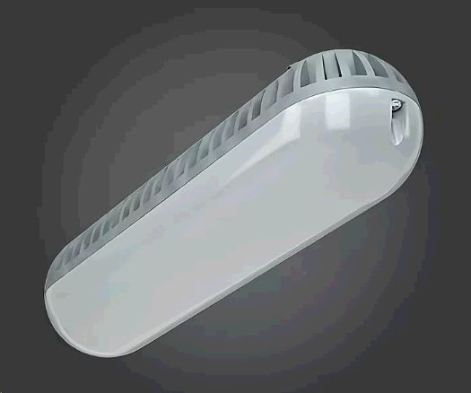 OD LED 8 5000K (без упаковки, тонкая трещина рассеивателя)