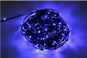 Светодиод. клип-лайт LED-LP-15СМ-100M-12V-B, интервал 15 см. Длина 100М без трансформатора. Синий