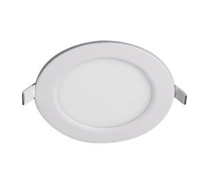 Светильник PPL-R  6w 4000K IP40 WH d120мм встр/круг Jazzway