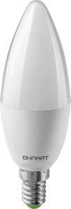 Лампа ОНЛАЙТ 90 115 OLL-C37-10-230-6.5K-E14-PROMO