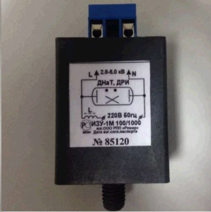 Импульсное зажигающее устройство  ИЗУ 1м 100/1000