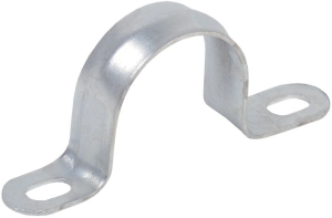 Скоба металл.двухлапковая  d16-17мм