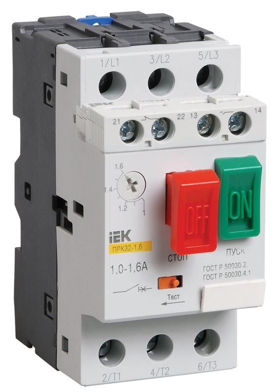 Пускатель ПРК32-14 In=14A Ir=9-14A Ue 660В ИЭК