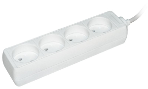 Удлинитель У4 4 места 2Р/1,5 метра 2х0.75мм2 10А/250В IEK