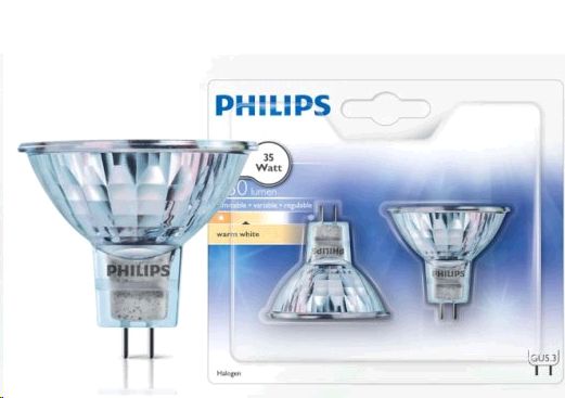 Лампа галогеновая рефл.ESSENTIAL 12V 35W 36* (2 Blist)