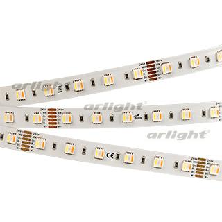 Светодиодная лента RT 2-5000 24V RGBW-MIX 12mm (5060-One, 60 LED/m, LUX) (Arlight, 20 Вт/м, IP20)