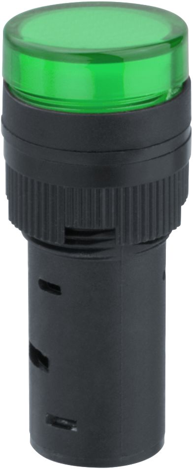 Лампа индикаторная Navigator 82 803 NBI-I-AD16-230-G зеленая d16мм 230В AC/DC