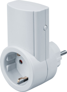 Розетка Navigator 61 757 NRC-S1-1V1-WH с пультом радиоупр, 2500Вт