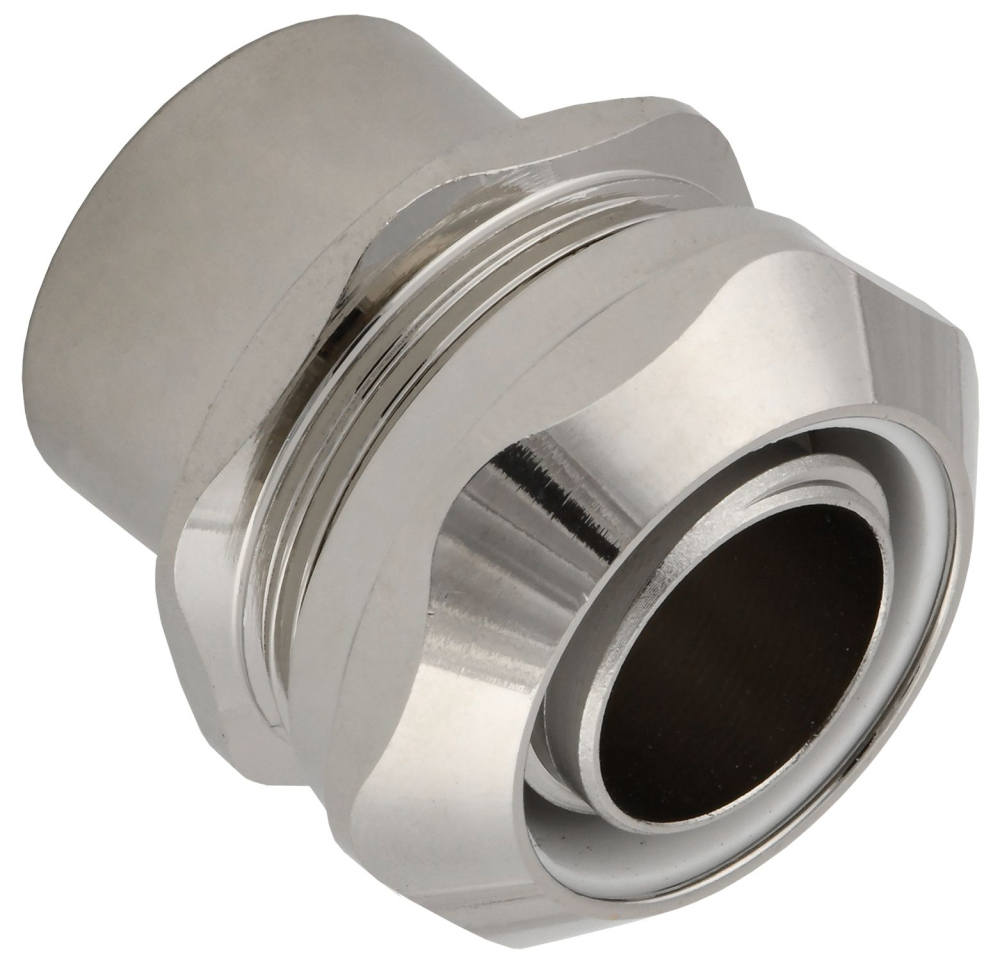 ELASTA Муфта соед. TMP12 М16 латунная IP67 IEK