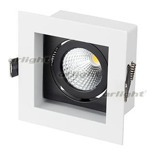 Светильник CL-KARDAN-S102x102-9W Warm (WH-BK, 38 deg) (Arlight, IP20 Металл, 3 года)