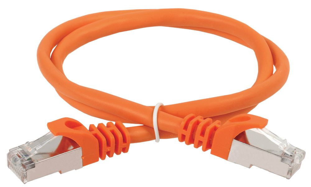 ITK Коммутационный шнур (патч-корд), кат.5Е FTP, 3м, оранжевый