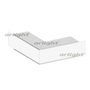 Угол PLS-LOCK-H25-L90W внешний (с экраном MAT-L) (Arlight, Металл)