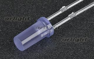 Светодиод ARL-3033UBD-450mcd (Arlight, 3мм (цилиндр)) Светодиод ARL-3033UBD-450mcd (Arlight, 3мм (цилиндр))