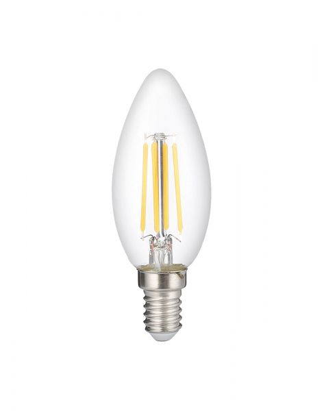 Лампа PLED OMNI C35 6w E14 3000K CL 230/50  Jazzway