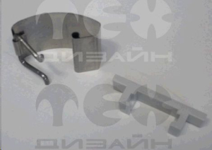 Клипса Arctic мет. (в сборе) (п.-ф.)