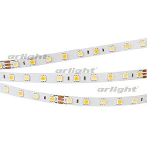Светодиодная лента RT 6-5000 24V White-MIX 2x (5060, 60 LED/m, LUX) (Arlight, Изменяемая ЦТ)