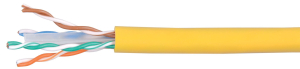 ITK Кабель связи витая пара U/UTP, кат.5E 4x2х24AWG solid, LSZH, 305м, оранжевый