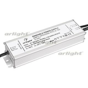 Блок питания ARPV-UH24320A-PFC-0-10V (24V, 13.3A, 320W) (Arlight, IP67 Металл, 7 лет)
