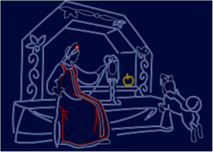 Инсталляция <Пушкин> Спящая красавица (3000*3850)