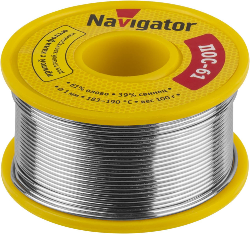 Припой Navigator 93 720 NEM-Pos05-61K-1-K100