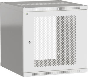 ITK Шкаф LINEA WE 12U 600х600мм дверь перфорированная серый