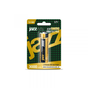 Акк.          JAZZway 18650 3000 мАч с защитой BL-1