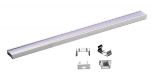 Профиль  PAL 1507 (комплект) накладной 2м анод. НОВИНКА!