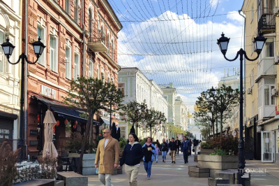 Замена уличных светильников в центре города