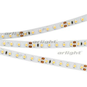 Светодиодная лента RT 2-5000 24V Warm2700 2x (3528, 600 LED, CRI98) (Arlight, 9.6 Вт/м, IP20)