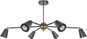 Светильник Navigator 80 439 NLF-C-051-01 потолочный черный золото