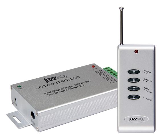 Контроллер RGB  ZC-2000RC 12V 3x4A =144Вт (RF)