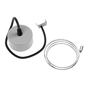 Комплект для подвеса светильников Stellar-Line, длина троса 1,2 м (1 комплект на 1 светильник) RAL9010 белый матовый