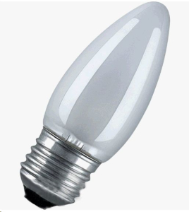 Лампа свеч. CLAS B FR 60W 230V E27 10X10X1