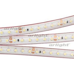 Светодиодная лента RTW 2-5000PS 24V White6000 2x (3528, 600 LED, LUX) (Arlight, 9.6 Вт/м, IP67)