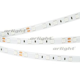 Светодиодная лента RTW 2-5000SE 24V Green 2x (5060, 300 LED, LUX) (Arlight, 14.4 Вт/м, IP65)