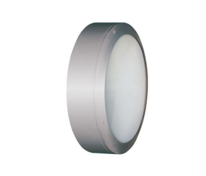 Светильник ДБО85-16-001 Tablette 840 IP65, O 262х82, Al, серый, матовый ПК, LED, 17 Вт, 1982 лм, 117 лм/Вт, Ra>80, CCT=4000K, PF=0,85