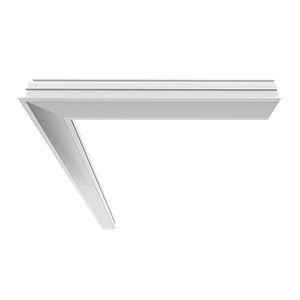 Светильник Universal-Line встр. L-поворот 365*365*69мм 23Вт 3000К IP40 правый/левый